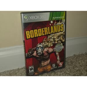 Borderlands Xbox 360 Game Complete Original w/ Manual Gearbox‎ 2K